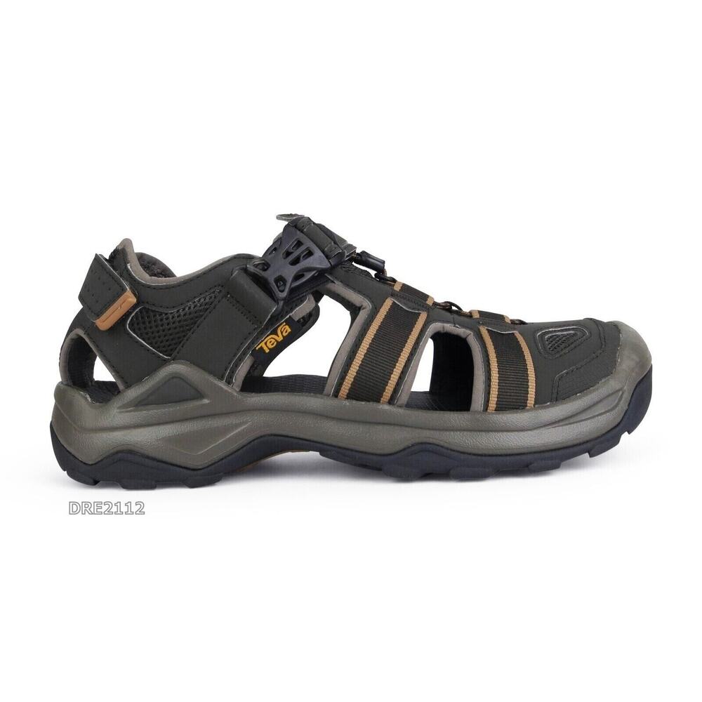 Teva Omnium 2 Black Olive Sport Sandals Mens Size 9 -NEW-